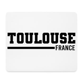 Toulouse | Frankreich - Mousepad (Querformat) - Weiß - Vorne