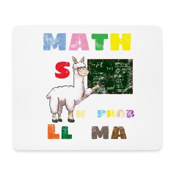 Math Joke - Mousepad (Querformat) - Weiß - Vorne