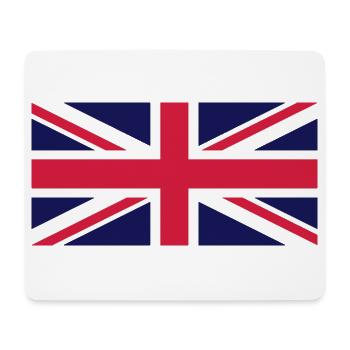 UNION JACK - Mousepad (Querformat) - Weiß - Vorne