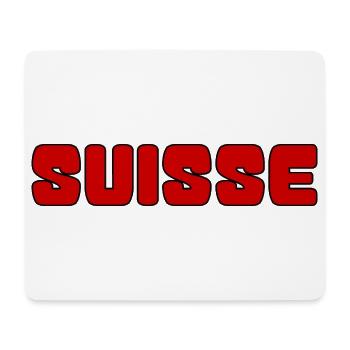SUISSE. PAYS. GENEVE. SUISSE. HUMOUR. PAYS - Tapis de souris (format paysage) - blanc - Devant