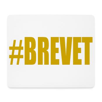FERRY. BACCALAUREAT. PATENT. DNB. EXAMINATION. WELL DONE - Mouse Pad (horizontal) - white - Front
