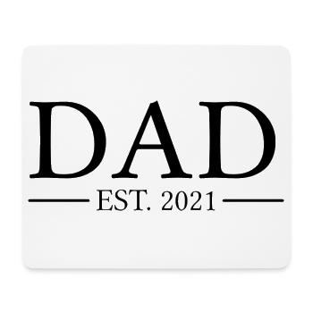 DADD EST 2021 - Mousepad (Querformat) - Weiß - Vorne