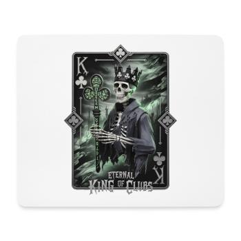 Eternal King of Clubs - Mouse Pad (horizontal) - white - Front