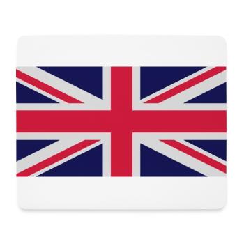 UNION JACK 2 - Mousepad (Querformat) - Weiß - Vorne