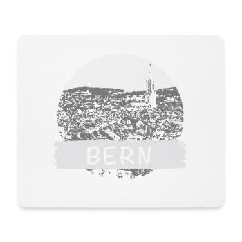 Bern City - Mousepad (Querformat) - Weiß - Vorne