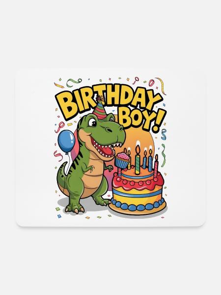 Birthday Boy - Mouse Pad (horizontal) - white
