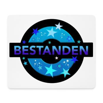 Bestanden Prüfung bestanden Abi Matura - Mousepad (Querformat) - Weiß - Vorne