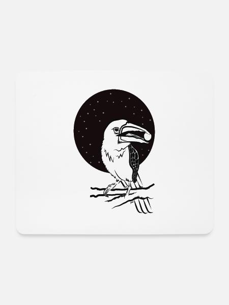 TUCAN AMAZON - Mousepad (Querformat) - Weiß