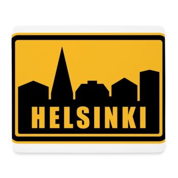 Helsinki - Mousepad (Querformat) - Weiß - Vorne