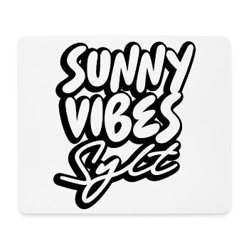 SUNNY VIBES SYLT - Mouse Pad (horizontal) - white - Front