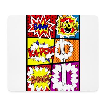 Comicstrip Comic-Strip Comic - Mousepad (Querformat) - Weiß - Vorne