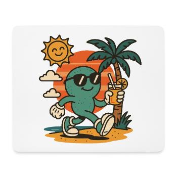 Good mood - Mouse Pad (horizontal) - white - Front