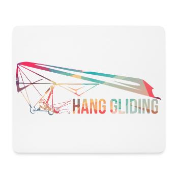 Mutiger Drachenflieger Höhenflug - Mousepad (Querformat) - Weiß - Vorne