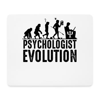 psychologue - Tapis de souris (format paysage) - blanc - Devant