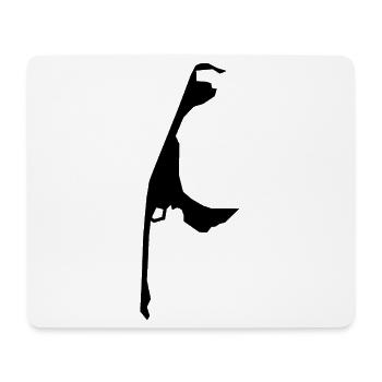SYLT - Mousepad (Querformat) - Weiß - Vorne