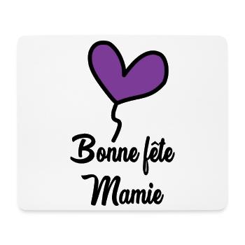 MAMIE. GRAND-MERE. FÊTE DES MÈRES - Tapis de souris (format paysage) - blanc - Devant