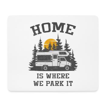 Camping-car Camping Camping-car - Tapis de souris (format paysage) - blanc - Devant