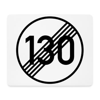 UNBEGRENZT 130 by Unbegrenzt Apparel - Mousepad (Querformat) - Weiß - Vorne