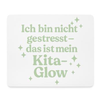 Ich bin nicht gestresst... (salbeigrün) - Mousepad (Querformat) - Weiß - Vorne