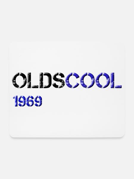 1969 olds cool - Mousepad (Querformat) - Weiß