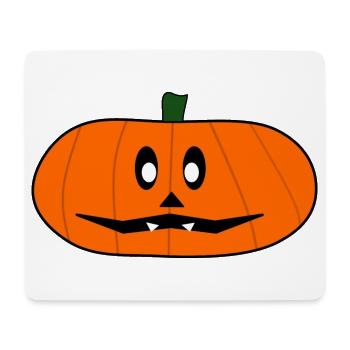HALLOWEEN. KÜRBIS. HALLOWEEN-KÜRBIS - Mousepad (Querformat) - Weiß - Vorne