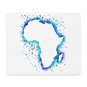 Afrika - Mousepad (Querformat) - Weiß - Vorne