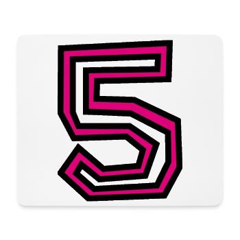 5 - Mouse Pad (horizontal) - white - Front