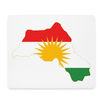 Kurdistan Region  - Mousepad (Querformat) - Weiß - Vorne