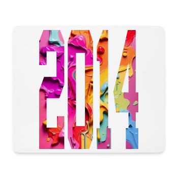 BUNT 12E ANNIVERSAIRE 2014 - Tapis de souris (format paysage) - blanc - Devant