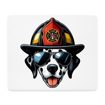 Fire Brigade Dalmatians - Mouse Pad (horizontal) - white - Front