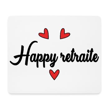 RETIREMENT. COLLEAGUE. RETIREMENT. RETIRED. RETIREMENT. - Mouse Pad (horizontal) - white - Front