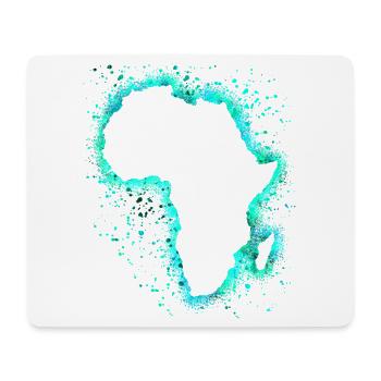 Afrika - Mousepad (Querformat) - Weiß - Vorne