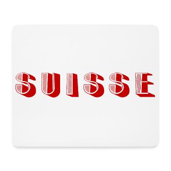 SWITZERLAND. COUNTRY - Mouse Pad (horizontal) - white - Front
