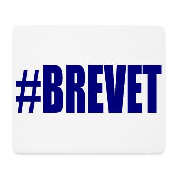 FERRY. BACCALAUREAT. PATENT. DNB. EXAMINATION. WELL DONE - Mouse Pad (horizontal) - white - Front