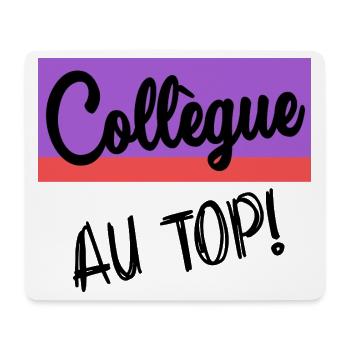 COLLEAGUE. START. EMPLOYMENT. HUMOR. MANAGER. CHIEF - Mouse Pad (horizontal) - white - Front