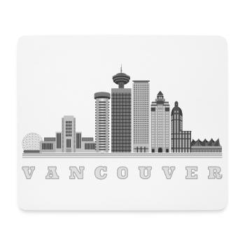Vancouver Skyline Canada - Mouse Pad (horizontal) - white - Front