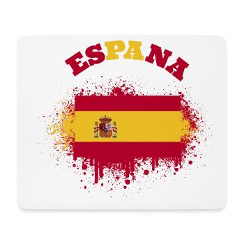 Espana Spain Spanish Flag Flag - Mouse Pad (horizontal) - white - Front