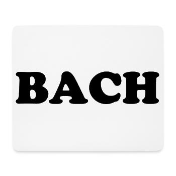 T-shirt de Johann Sebastian Bach - Tapis de souris (format paysage) - blanc - Devant