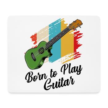 Gitarre - Mousepad (Querformat) - Weiß - Vorne