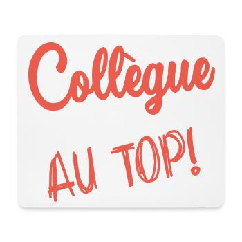 COLLEAGUE. START. EMPLOYMENT. HUMOR. MANAGER. CHIEF - Mouse Pad (horizontal) - white - Front