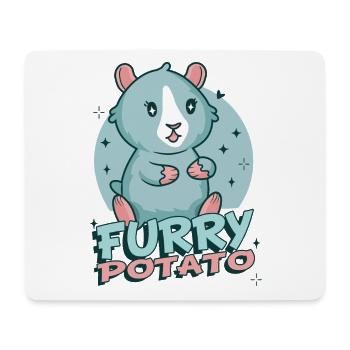 Lustiges Meerschweinchen Spruch Motiv Meerschwein - Mousepad (Querformat) - Weiß - Vorne