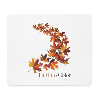 Fall Into Color - Mouse Pad (horizontal) - white - Front