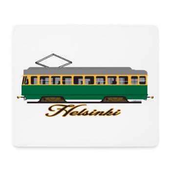 HELSINKI TRAM T-SHIRTS, HOODIES UND GIFTS - Mousepad (Querformat) - Weiß - Vorne
