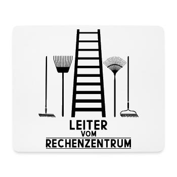 LEITER VOM RECHENZENTRUM - Mousepad (Querformat) - Weiß - Vorne