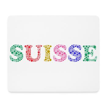 SUISSE. PAYS - Tapis de souris (format paysage) - blanc - Devant