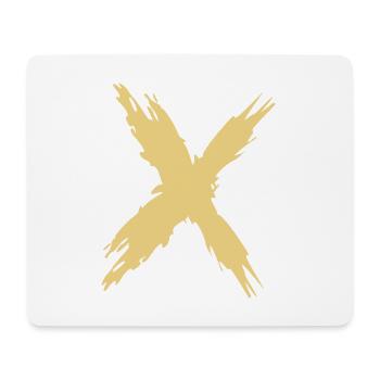 Kreuz - Mousepad (Querformat) - Weiß - Vorne