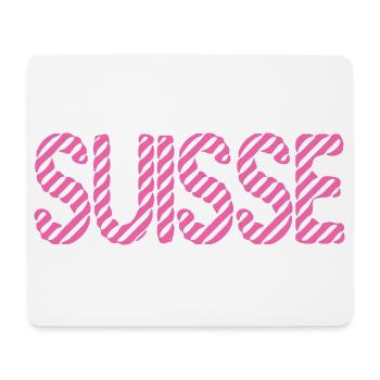 SUISSE. PAYS. GENEVE. HUMOUR. DRAPEAU. GENEVE - Tapis de souris (format paysage) - blanc - Devant