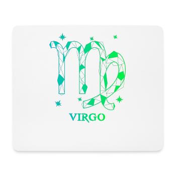 Jungfrau Sternzeichen - Mousepad (Querformat) - Weiß - Vorne