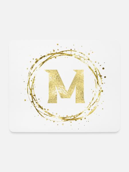 M - Mousepad (Querformat) - Weiß