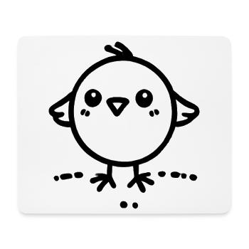 Cheeky Chick - Mouse Pad (horizontal) - white - Front